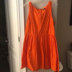 Orange dress